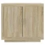Aparador de madera contrachapada roble Sonoma 80x40x75 cm de vidaXL, Aparadores - Ref: Foro24-811820, Precio: 85,34 €, Descue...