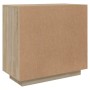 Aparador de madera contrachapada roble Sonoma 80x40x75 cm de vidaXL, Aparadores - Ref: Foro24-811820, Precio: 83,53 €, Descue...