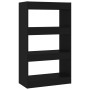Estantería/divisor madera de ingeniería negro 60x30x103 cm de vidaXL, Librerías y estanterías - Ref: Foro24-811656, Precio: 5...