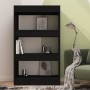 Estantería/divisor madera de ingeniería negro 60x30x103 cm de vidaXL, Librerías y estanterías - Ref: Foro24-811656, Precio: 5...