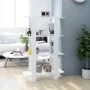 Estantería/divisor de espacios blanco 80x30x123,5 cm de vidaXL, Librerías y estanterías - Ref: Foro24-811574, Precio: 49,94 €...