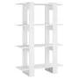 Estantería/divisor de espacios blanco 80x30x123,5 cm de vidaXL, Librerías y estanterías - Ref: Foro24-811574, Precio: 49,94 €...