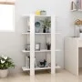 Estantería/divisor de espacios blanco 80x30x123,5 cm de vidaXL, Librerías y estanterías - Ref: Foro24-811574, Precio: 49,94 €...