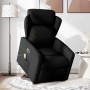 Sillón de masaje eléctrico reclinable elevable tela negro en Sillones | Comprar online en Foru.es
