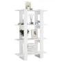 Estantería/divisor de espacios blanco 80x30x123,5 cm de vidaXL, Librerías y estanterías - Ref: Foro24-811574, Precio: 49,94 €...