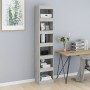Estantería/divisor de espacios gris hormigón 40x30x198 cm de vidaXL, Librerías y estanterías - Ref: Foro24-811641, Precio: 73...