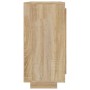 Aparador de madera contrachapada color roble Sonoma 92x35x75 cm de vidaXL, Aparadores - Ref: Foro24-811838, Precio: 87,07 €, ...