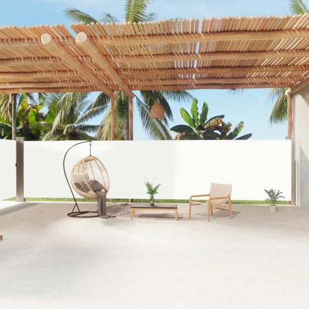 Toldo lateral retráctil crema 180x1200 cm de vidaXL, Sombrillas - Ref: Foro24-318073, Precio: 124,68 €, Descuento: %