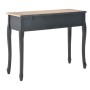 280046  Dressing Console Table with 3 Drawers Black en Mesas auxiliares | Comprar online en Foru.es