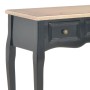 280046  Dressing Console Table with 3 Drawers Black en Mesas auxiliares | Comprar online en Foru.es
