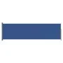 Toldo lateral retráctil de jardín azul 180x600 cm de vidaXL, Sombrillas - Ref: Foro24-317966, Precio: 111,66 €, Descuento: %