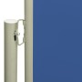 Toldo lateral retráctil de jardín azul 180x600 cm de vidaXL, Sombrillas - Ref: Foro24-317966, Precio: 114,93 €, Descuento: %