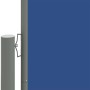 Toldo lateral retráctil azul 140x1200 cm de vidaXL, Sombrillas - Ref: Foro24-318064, Precio: 112,15 €, Descuento: %