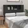 Mueble cabecero negro 120x18,5x102,5 cm de vidaXL, Cabeceros y pies de cama - Ref: Foro24-811917, Precio: 57,45 €, Descuento: %