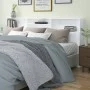 Mueble cabecero blanco 220x19x103,5 cm de vidaXL, Cabeceros y pies de cama - Ref: Foro24-811898, Precio: 78,06 €, Descuento: %