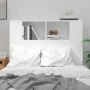 Glossy white headboard furniture 100x18.5x104.5 cm by vidaXL, Headboards and footboards - Ref: Foro24-811913, Price: 58,23 €,...