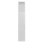 Glossy white headboard furniture 100x18.5x104.5 cm by vidaXL, Headboards and footboards - Ref: Foro24-811913, Price: 58,23 €,...