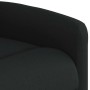 Sillón reclinable de masaje eléctrico tela negro en Sillones | Comprar online en Foru.es