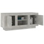 Mueble de TV madera contrachapada gris hormigón 102x35x45 cm de vidaXL, Muebles TV - Ref: Foro24-811794, Precio: 60,94 €, Des...