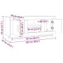 Mueble de TV madera contrachapada gris hormigón 102x35x45 cm de vidaXL, Muebles TV - Ref: Foro24-811794, Precio: 60,94 €, Des...