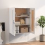 Armario de pared colgante blanco brillante 69,5x32,5x90 cm de vidaXL, Aparadores - Ref: Foro24-812309, Precio: 83,31 €, Descu...