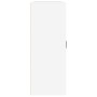 Armario de pared colgante blanco brillante 69,5x32,5x90 cm de vidaXL, Aparadores - Ref: Foro24-812309, Precio: 83,31 €, Descu...