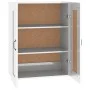 Armario de pared colgante blanco brillante 69,5x32,5x90 cm de vidaXL, Aparadores - Ref: Foro24-812309, Precio: 82,15 €, Descu...