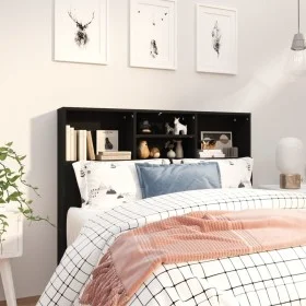 Schwarzes Kopfteilmöbel 120x19x103,5 cm von vidaXL, Kopf- und Fußteile - Ref: Foro24-811854, Preis: 57,34 €, Rabatt: %