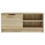 Mueble de TV madera contrachapada roble Sonoma 80x35x36,5 cm de vidaXL, Muebles TV - Ref: Foro24-811472, Precio: 63,59 €, Des...