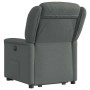 Sillón reclinable elevable de tela gris oscuro en Sillones | Comprar online en Foru.es