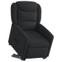 Sillón reclinable elevable tela negro en Sillones | Comprar online en Foru.es