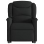 Sillón reclinable elevable tela negro en Sillones | Comprar online en Foru.es