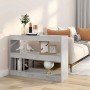 Estantería/divisor de espacios gris hormigón 100x30x72 cm de vidaXL, Librerías y estanterías - Ref: Foro24-811740, Precio: 50...