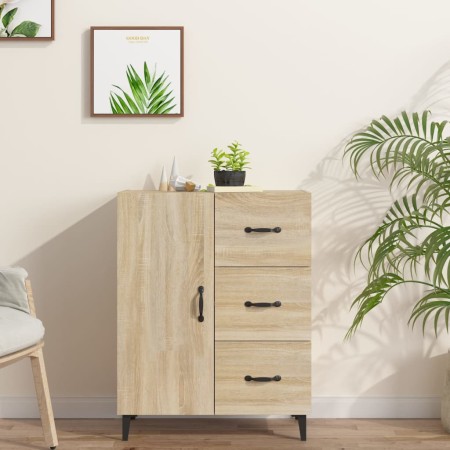 Aparador de madera de ingeniería roble Sonoma 69,5x34x90 cm de vidaXL, Aparadores - Ref: Foro24-812180, Precio: 88,38 €, Desc...