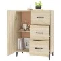 Sonoma Oak Engineered Wood Sideboard 69.5x34x90 cm by vidaXL, Sideboards - Ref: Foro24-812180, Price: 87,25 €, Discount: %