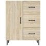 Aparador de madera de ingeniería roble Sonoma 69,5x34x90 cm de vidaXL, Aparadores - Ref: Foro24-812180, Precio: 88,38 €, Desc...