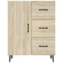 Sonoma Oak Engineered Wood Sideboard 69.5x34x90 cm by vidaXL, Sideboards - Ref: Foro24-812180, Price: 87,25 €, Discount: %
