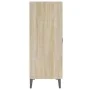 Sonoma Oak Engineered Wood Sideboard 69.5x34x90 cm by vidaXL, Sideboards - Ref: Foro24-812180, Price: 87,25 €, Discount: %