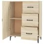 Sonoma Oak Engineered Wood Sideboard 69.5x34x90 cm by vidaXL, Sideboards - Ref: Foro24-812180, Price: 87,25 €, Discount: %