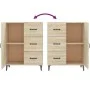 Sonoma Oak Engineered Wood Sideboard 69.5x34x90 cm by vidaXL, Sideboards - Ref: Foro24-812180, Price: 87,25 €, Discount: %