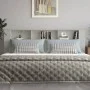 Betongraues Kopfteilmöbel 220x18,5x104,5 cm von vidaXL, Kopf- und Fußteile - Ref: Foro24-811965, Preis: 87,33 €, Rabatt: %