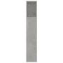 Mueble cabecero gris hormigón 220x18,5x104,5 cm de vidaXL, Cabeceros y pies de cama - Ref: Foro24-811965, Precio: 88,64 €, De...