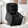 Sillón reclinable de masaje elevable tela negro en Sillones | Comprar online en Foru.es