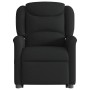 Sillón reclinable de masaje elevable tela negro en Sillones | Comprar online en Foru.es