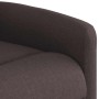 Silla de masaje reclinable de pie de tela marrón oscuro en Sillones | Comprar online en Foru.es