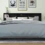 Mueble cabecero negro 220x19x103,5 cm de vidaXL, Cabeceros y pies de cama - Ref: Foro24-811899, Precio: 75,59 €, Descuento: %