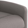 Sillón reclinable de masaje elevable tela gris taupé en Sillones | Comprar online en Foru.es