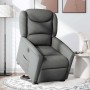 Sillón eléctrico reclinable elevable de tela gris oscuro en Sillones | Comprar online en Foru.es