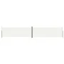 Toldo lateral retráctil crema 220x1200 cm de vidaXL, Sombrillas - Ref: Foro24-318085, Precio: 162,48 €, Descuento: %