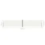 Toldo lateral retráctil crema 220x1200 cm de vidaXL, Sombrillas - Ref: Foro24-318085, Precio: 162,48 €, Descuento: %